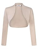 KOJOOIN Mujer Bolero Elegante...