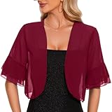 Atxnn Bolero Mujer de Gasa...