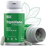 Triptófano Natural con Melatonina y Espirulina + Magnesio y...