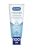 Durex Lubricante Naturals Hidratante, con ingredientes 100%...