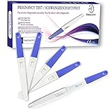 Babycolor Test de Embarazo Ultrasensible, 5 Pruebas de Embarazo alta Sensibilidad 10 mIU/ml, HCG Test 99% de precisión