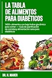 La Tabla de Alimentos Para Diabéticos: 1400+ alimentos con...